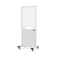Clear Acrylic Mobile Shield Barrier for Infection Control