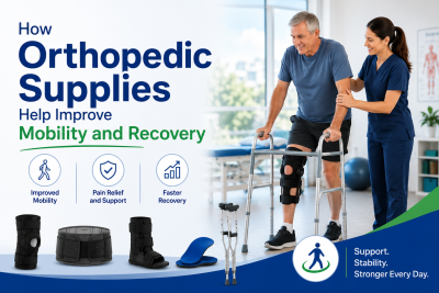 How Orthopedic Supplies Help Improve Mobility and Recovery