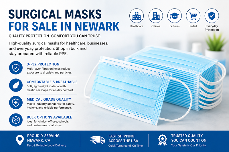 Surgical Masks for Sale in Newark, CA | Buy Medical Surgical Masks Online