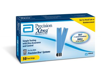 Abbott Precision Xtra Glucose Test Strips, 50/Bx - Medex Supply