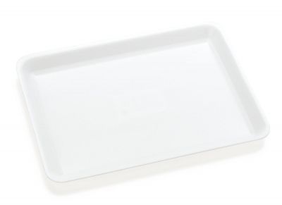 White Foam Trays By AW Mendenhall Co NON34780983