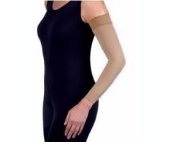 Women's Medical Wear Compression Arm Sleeve with Regular Band, Beige