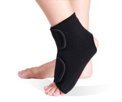 SIGVARIS 1803-BTR Compreboot Open Toe/Heel-Black-Large Regular