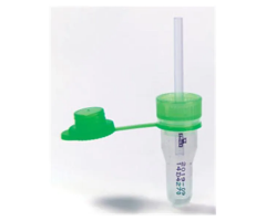 Safe-T-Fill Capillary Tube Green 125uL Plastic 50/BG