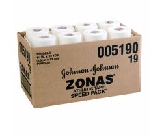 Zonas Athletic Tape - 1.5" x 15 yd - 32 box of 32 rolls