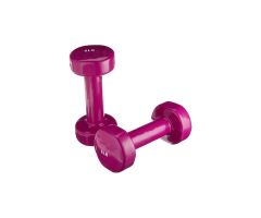 Sammons Preston Vinyl-Coated Iron Dumbbells - 8 lb pair