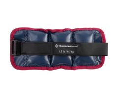 Sammons Preston Ankle/Wrist Weights, 1.5 lbs, Dark Red