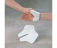 Rolyan Gauntlet Thumb Spica Splint - Aquaplast-T OptiPerf - White - Medium