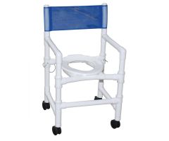 Folding PVC Shower Chair- 16" Seat