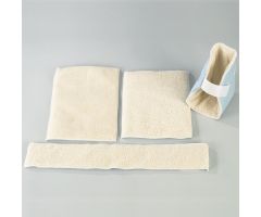Universal Two-Piece Patient Pad Kit (Lambswool)

