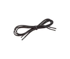 Tylastic Shoelaces - 26 in.x 1/8 in. - Black - Pack of 2 (Pairs)