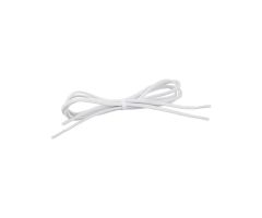 Tylastic Shoelaces - 26 in. x 1/8 in. - White - Pack of 2 (Pairs)