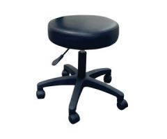 Pneumatic Therapy Stool - Black, 16" Seat