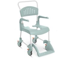 Etac Clean Shower Commode Chairs - Green - Seat to Floor 19.25"H (49cm)
