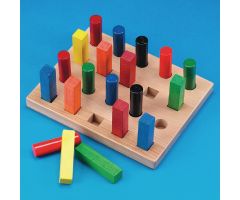 Assorted Square and Round Pegboard
