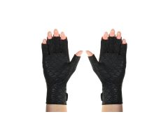 Thermoskin Arthritis Gloves - Open Finger, Black, Small
