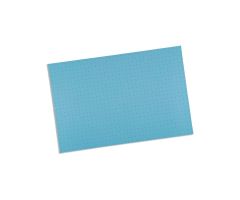 Rolyan Polyflex II 1/8"X24"X36" 1% Perforated - Blue - Single