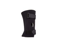 Rolyan Economy Knee Support with Removable Buttress - 1/8" Large, Black