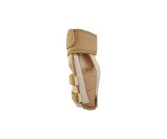 Rolyan D-Ring Wrist Brace with MCP Support - Large, Left