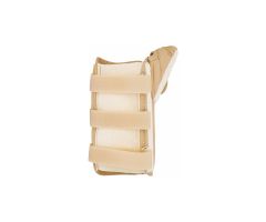 Rolyan D-Ring Wrist and Thumb Spica Splint - Left, Beige - Small