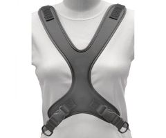 Butterfly Chest Harness - Static Vinyl - Male - Large