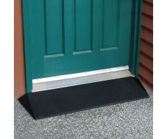 EZ-ACCESS Rubber Threshold Ramp with Beveled Sides 