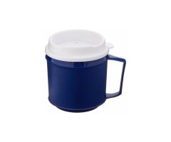 Sammons Preston Insulated Mug with Tumbler Lid Blue 8 oz.