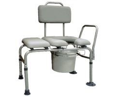 Drive Combination Padded Transfer Bench/Commode 