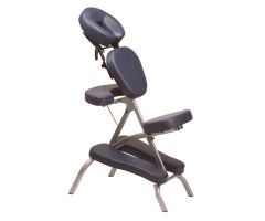 EarthLite Vortex Portable Massage Chair - Black