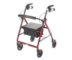 Drive Aluminum Rollator with Fold-Up, Removable Backrest 