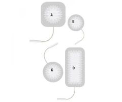 Advantrode White Foam 2" Round Electrodes (80 pack)