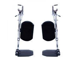 Invacare Economy Footrests (without Heel Loops)
