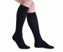 Travel Socks-15-20mmHg, Black, Women's 4-1/2-6-1/2/ Men's 3-1/2-5-1/2