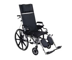 Drive Viper Plus GT Full Reclining Wheelchair - 18" Desk Arm