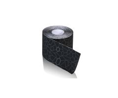 TheraBand Kinesiology Tape - 2" x 16.4' Roll - Black/Gray Print