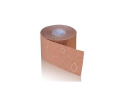 TheraBand Kinesiology Tape - 2" x 16.4' Roll - Beige/Beige Print