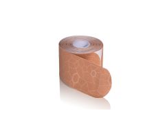 TheraBand Kinesiology Tape - 2" x 10" Precut Strips, 20 - Beige/Beige Print