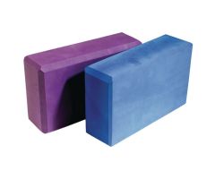 Aeromat Yoga Block - Blue 3" x 6" x 9"