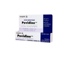  Povidone-Iodine 10% Ointment, 1 oz. Tube