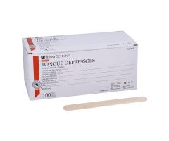 Tongue Depressor 6 in Wood Sterile Adult 10 BX/CA