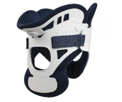 Rigid Cervical Collar with Replacement Pads Capital Preformed Adult Short Two-Piece / Trachea Opening