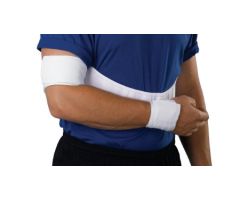 Shoulder Immobilizer DeRoyal Medium Foam  Polyester  Cotton Hook and Loop Closure Left or Right Arm
