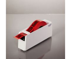 Tape Dispenser White ABS Plastic Manual 2 Roll Countertop