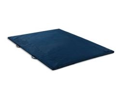 Exercise Mat 2" Thick Navy W Handles Non Folding 4' X 6'