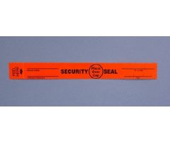 Tamper Evident Seal Red 0.75 X 6.625 Inch