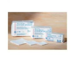 100% Cotton Non-Woven Sponge 4x4" 4 Ply Non-Sterile Square LF, 100/Package