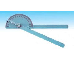Stainless Steel 8" Goniometer 180 Dg X 5 Dg