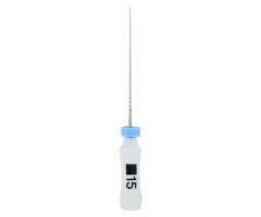 Maxima Hand K-File 21 mm Size 15 Stainless Steel White 6/Bx