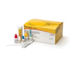 Rapid Test Kit Cardinal Health Infectious Disease Immunoassay Strep A Test Throat Swab Sample 50 Tests