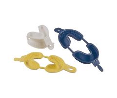 Dual arch fluoride trays foam large with hinge blue disposable 100/bx, 12 bx/ca